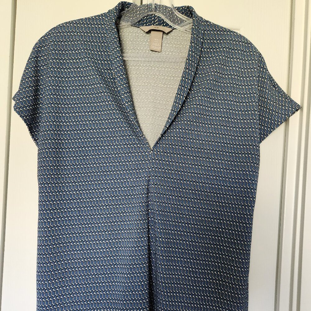 H&M Women's Blue Top (S)